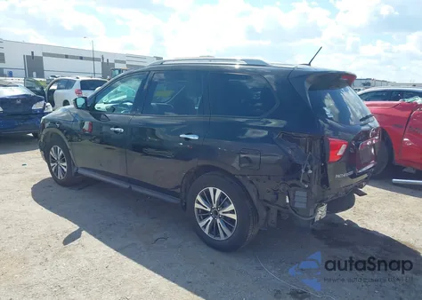 2017 Nissan Pathfinder S from USA, damaged, VIN 5N1DR2MN3HC904214